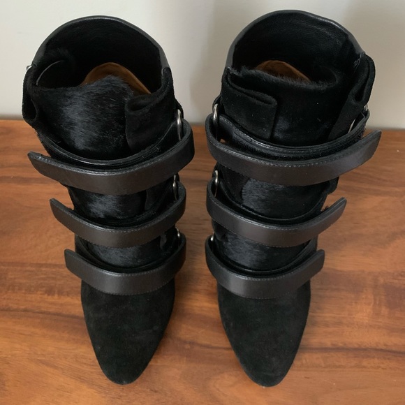 Isabel Marant Runway Scarlet Black Boots 38 - Picture 10 of 16